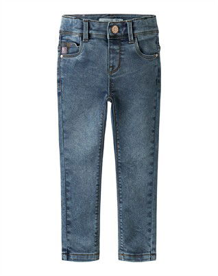 NMFPolly Skinny Jeans - Dark Blue Denim 